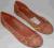 Brzoskwiniowe balerinki Primark Atmosphere 40