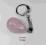 Brelok Kwarc różowy bębnówka         2312a