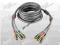 MRS-111 Kabel 3rca-3rca, 3 m,component video