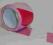 TAŚMA OSTRZEGAWCZA BIAŁO CZERWONA 100mb FV