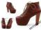 Botki Wine Red  jak Jeffrey Campbell rozm 38