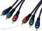 Kabel 3xRCA/3xRCA 1,5m Component video RGB 1 (761