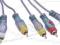 Kabel 3xRCA/3xRCA 1.8m Cabletech GOLD (061-1.8)