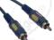 Kabel 1xRCA(cinch)/1xRCA(cinch) 7.5m Łezka Gold