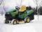 Kosiarka traktorek JOHN DEERE LR 175,JAK NOWY!!