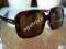 MANGO okulary przeciwsłoneczne MNG Cętki KWADRATY