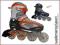 ROLKI KID AllRight (31-34) ABEC-7 DWA KOLORY