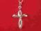 Wisiorek  Krzyżyk - srebro 925