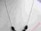 AWGOLD Srebrny naszyjnik ONYKS  - 49cm