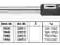 Klucz dynamometryczny WALTER 2397/2 10-50Nm