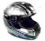 LS2 KASK FF350 DIAMOND GLOSS BLACK SILVER r. L