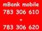 Starter mBank mobile 10zł ~783 306 610+783 306 620