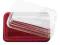 Opakowanie na biżuterię flokowane OP-021 bordo