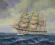 Żaglowiec OLEJ na płótnie 50x60cm