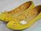 BALERINKI MUSTARD KOKARDA PRIMARK ATMOSPHERE 37