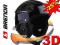 Kask narciarski Brenda Wolf Black rozmiar 58-60,5