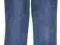 008 Spodnie ciążowe jeansowe PROSTE biodra 110cm