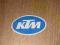 KTM Oryginalna Naklejka KTM Oryginalna Naklejka
