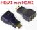 Adapter HDMI - mini HDMI F-M mini HDMI-C Gembird