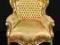 Królewski Fotel w stylu Barokowym - NOWY