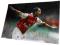 Theo Walcott autograf piłkarza, Arsenal. 20x30