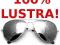 ___ OKULARY aviator 100% LUSTRA pilotki lustrzanki