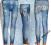 LEGGINSY, GETRY A`LA JEANS - NOWY MODEL!!! 110/116