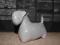 Terrier sealyham Ćmielów- porcelana z lat 60-tych
