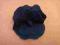 Broszki- Broszka-kwiat- filc kolor czarny