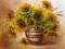 SŁONECZNIKI W BECZCE_90X60_KWIATY_BUKIETY  BUKIET