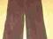 spodnie ciążowe Rozmiar M brązowe