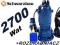 PŁYWAK 2700w Pompa do wody czystej brudnej szamba