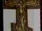 Bardzo Duży mosiężny krzyż prawosławny 35x17 cm
