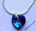 NASZYJNIK SERCE SWAROVSKI HEART + ŁAŃCUSZEK GRATIS