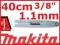 PROWADNICA DO PIŁY MAKITA 442040611 40cm 3/8 1.1mm