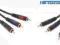 Kabel 3xRCA/3xRCA RGB 5,0m PROLINK CLASSIC (730-5