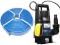 POMPA DO WODY 1200W Z PŁYWAKIEM + WĄŻ 20m GW 12mcy
