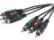 Kabel 3xRCA - 3xRCA 2m COMPONENT RGB YUV Vivanco