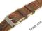 Skórzany pasek do zegarka 18mm.''SŁONECZNIK''