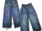 40_latek spodnie jeans 122/128 L295