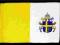 FLAGA PAPIESKA z herbem Jana Pawła II WYPRZEDAŻ