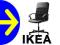 NAJTANIEJ IKEA FINGAL KRZESŁO OBROTOWE FOTEL BIURO
