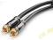 *Firmowy kabel COAXIAL 2x RCA - 2x RCA Cinch GOLD