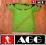 AGGsport koszulka ZINA SALVADORE L-zielony-krótki