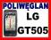 JAPAN FOLIA LCD POLIWĘGLAN TELEFONU DO LG GT505