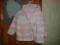 F&F Bluza Kurteczka Polarek Dziewczynka 6-9m