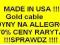 Coaxial Rca-Rca GOLD Made in USA Postaw na jakość