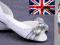 WIOSNA BUTY ZARAS STYLE CEKINY 1041 WHITE ZAMS 41