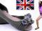 WIOSNA BUTY ZARAS STYLE CEKINY 1041 GREY ZAMS 39