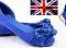 WIOSNA BUTY ZARAS STYLE CEKINY 1041 BLUE ZAMS 40